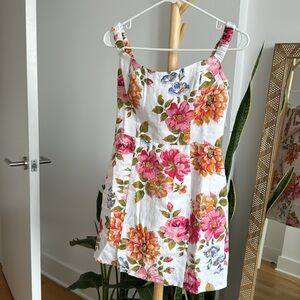 NWOT - Reformation Sawyer Linen Dress